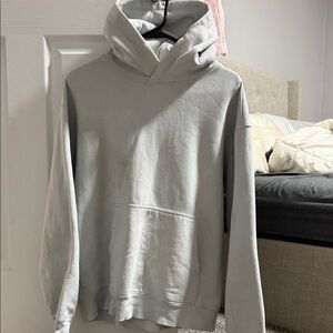 Aritzia TNA Classic Lightweight Hoodie - Light Gray